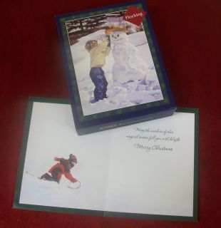 Embellished Lang Boxed Christmas Cards The Sculptor by Artist M Bayton