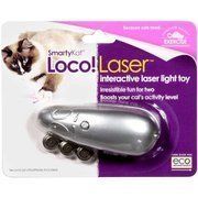 Smarty Kat 09752 Loco Laser Light Mouse Cat Toy