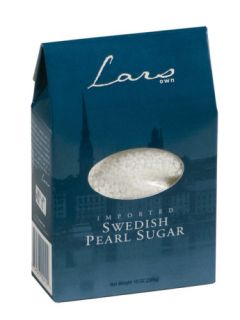 Lars Own Imported Swedish Pearl Sugar 284 grams 10 Oz