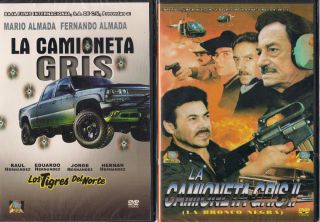 La Camioneta Gris 2 DVD PK New Los Tigres Del Norte Mario Almada