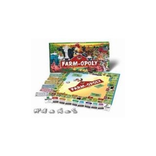 Opoly Farmopoly Board Monopoly Game Late for The Sky Farming