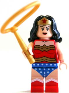 DC Universe Super Heroes Wonder Woman Minifigure w Golden Lasso