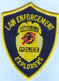 Honolulu Law Enforcement Explorers Police Patch