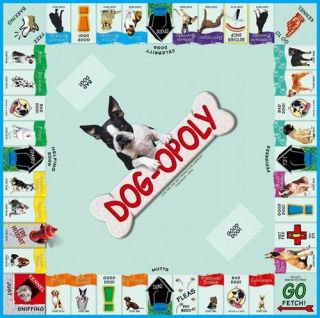 New Late for The Sky Monopoly Dog Opoly
