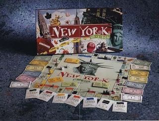 NY in A Box Opoly Late for The Sky™ Retired Edition RARE Cover