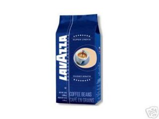 Lavazza Super Crema Espresso Coffee Beans 1 Case 6 2 2 lbs Bags