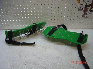 New Pair of Grass Lawn Aerator Spike Sandals Shoes