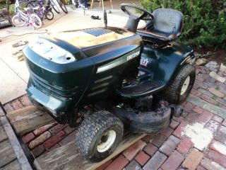 Craftsman riding lawn mower 17 HP w 42 deck turbo cooled tractor pull