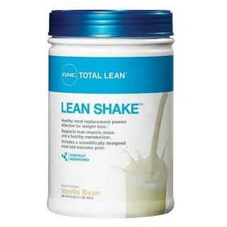 GNC Total Lean Lean Shake Vanilla Bean 1 7 lb s TS