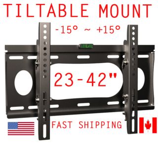Tilting TV Wall Mount Plasma LCD LED 24 26 32 37 42 Inch