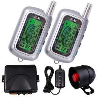 Way LCD Car Alarm Remote Engine Start Security System Vehicle Truck
