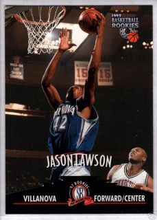 Jason Lawson 1997 Scoreboard Rookies 13 Villanova
