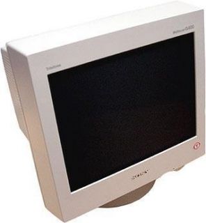 Sony CPDG400 Monitor 19 SVGA Trinitron Flat Screen