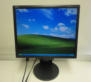17 NEC LCD1770NX LCD Flat Panel Monitor Black