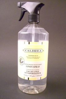 Caldrea Sandalwood Riceflower Linen Spray 32 FL Oz