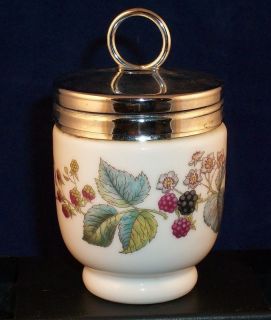 Vintage Royal Worcester Porcelain Lavinia Egg Coddler