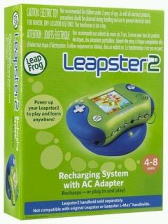 Leap Frog Leapster 2 Recharging System w AC Adapter Charger New SEALED