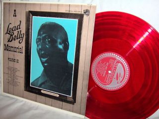 Leadbelly A Memorial Volume III Blues Folk Red Vinyl LP