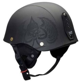 Bell Drifter Combat Hide Leather Motorcycle Helmet Med