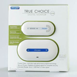 The Learning Curve First Years True Choice Digital Baby Monitor A100