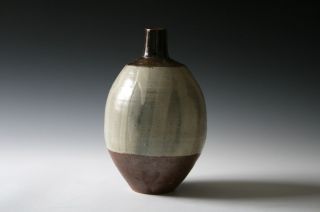 Janet Leach Large Vase Stoneware Ash Glaze St Ives Bernard