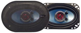 Legacy Car Stereo LS462MK New 4 x 6 Two Way Speakers 240W Blue Cone