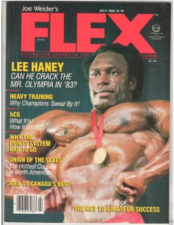 Bodybuilding Fitness Muscle Magazine Lee Haney Mr Olympia 7 83