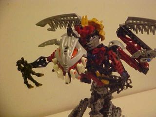 Lego Bionicle Assembled VEZON KARDAS Dragon Figures set 10204 100
