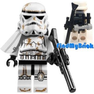 SW193W Lego Star Wars Sandtrooper Sergeant Stormtrooper Minifigure