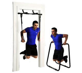 New Pull Up Bar DIP Station Power Tower Package