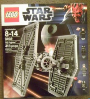 LEGO Star Wars TIE FIGHTER #9492   413 pieces   4 MINIFIGURES BRAND