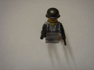 Custom Lego Military Soldier Minifig with BrickArms Weapons New