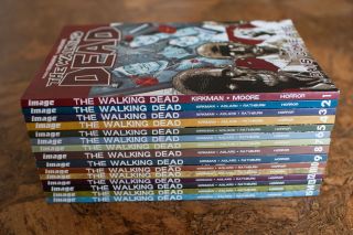 The Walking Dead Comics TPB Lot Volumes 1 15 Complete Set