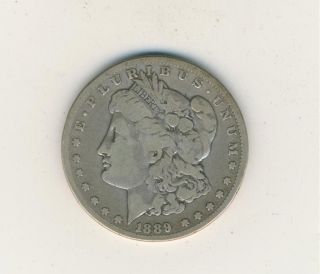 1889 CC Silver Dollar Morgan Key Date 
