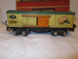 Vintage Lionel Train Car Tin Plate Baby Ruth Box 