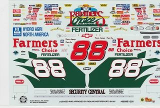 88 Farmers Choice Kevin Lepage 96 1 24th 1 25th Scale Waterslide