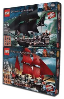 Lego POTC Queen Annes Revenge 4195 The Black Pearl 4184 Fast Shipping