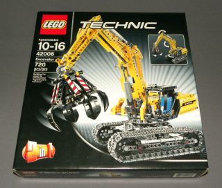 Lego Technic Excavator 42006 Tracked Tractor Set 2 in 1 New SEALED