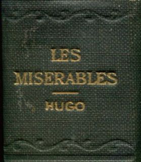 Les Miserables Vintage Victor Hugo Classic Book C 1899