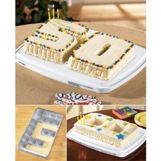  Letter Number Educated Custom Birthday Cake Mold Aluminum Baking Pan
