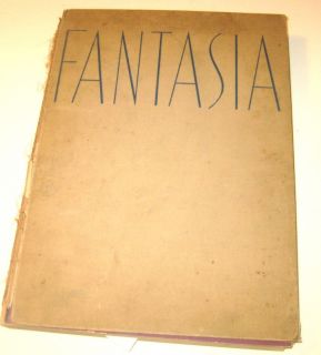 Fantasia 1940 Book Deems Taylor Leopold Stokowski Color Plates