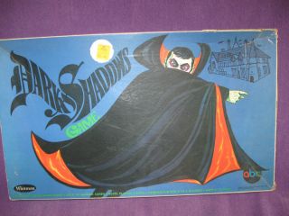 Vtg Dark Shadows Barnabas Collins 1968 Whitman Monster Vampire Board
