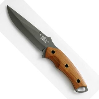 Camillus Knives 10 Fixed Blade Knife Bamboo Handle 18508 New