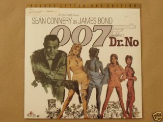 Dr No Deluxe WS Laserdisc Bond Sean Connery