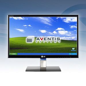 LG E2260V PN 22 LCD Wide Panel 1080P HDMI DVI LED Monitor / 1 Year