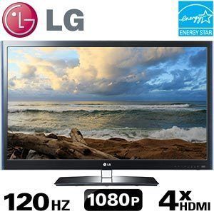 LG Infinia 55 55LV4400 1080p 120Hz 100 000 1 Contrast LED LCD HDTV TV