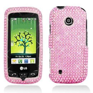 Sparkling DIAMOND Cover for LG COSMOS TOUCH VN270 Rhinestone GEM Case