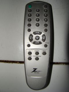 Zenith LG SC353 6710V00082M Remote Control for LCD TV 6710V00082S Used