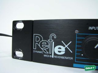 Lexicon Reflex Reverb Dynamic MIDI Reverbarator Rackmountable