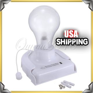 Cordless Battery Operated Night Light Portable Bulb Licht US